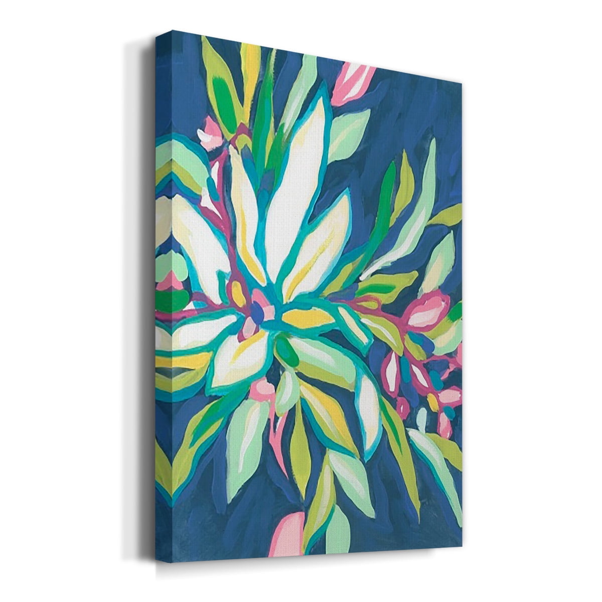 Blue Tropics I Premium Gallery Wrapped Canvas - Ready to Hang