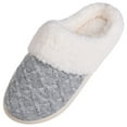 thumbnail image 2 of Vansarto Womens Fuzzy Slippers Memory Foam Slip on Slippers with Plush Fleece Lining Ladies Soft Warm House Shoes for Indoor & Outdoor, 2 of 5