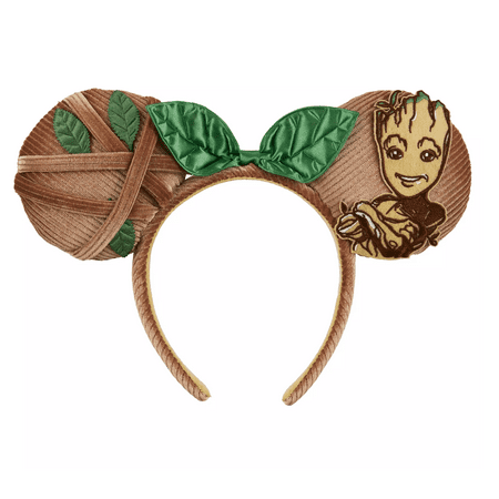 Disney Parks Guardians of the Galaxy Groot Ear Headband for Adults New with Tag