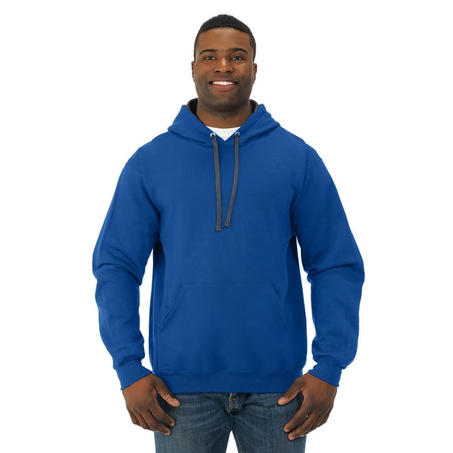 Fruit Of The Loom Sweat à Capuche Sofspun pour Hommes, 3TG, Royal