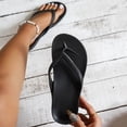 thumbnail image 4 of Shadoumai Slim Flip Flops for Women, Ladies Shower Slippers Flat Sandals for Summer Bathroom Beach Pool, Ultra Lightweight Basic Thongs Rubber Soft Slide -on Shoes, 4 of 7