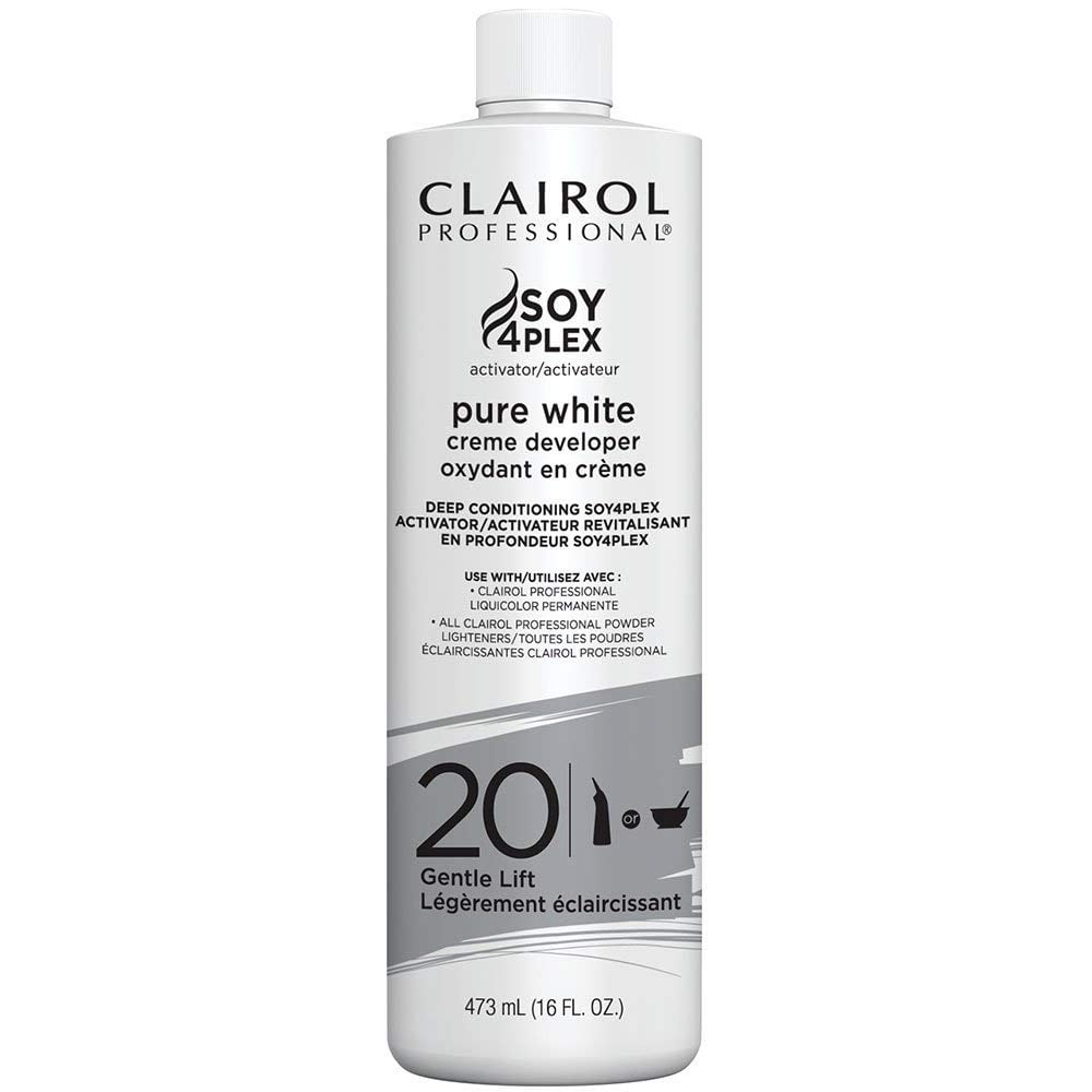 Clairol Professional Pure White Creme Developer, Permanent
