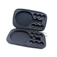thumbnail image 3 of Lipstore Table Tennis Bag Carrying Bag Professional Carrier Table Tennis Racket Cover for Black with 2 Tray, 3 of 8