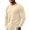 Beige, variant on Men's Long Sleeve Tee Shirts Casual Crew Neck Chest Pocket T Shirts Moisture Wicking Soft Basic Tshirts for Spring Fall Daily Outdoor Travel Wear Camel M