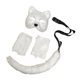 thumbnail image 1 of Conjunto de disfraz de cosplay, ropa de Halloween para actuaciones en el escenario, festivales de cosplay Blanco, 1 of 9