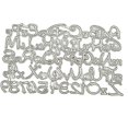 thumbnail image 1 of Troqueles De Corte De Letras Del Alfabeto, Molde Para Manualidades De Álbumes De Recortes, Plantillas Firmes Para Manualidades, Troquel De Corte Exquisito Para Manualidades De Interior Diy Moyic HA013011-00, 1 of 7