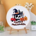 thumbnail image 3 of Furvclv Embroidery Starter Kit For Beginners, Halloween Stamped Cross Stitch Kits With Embroidery Fabric, Embroidery Hoops, Threads And Needles For Beginners, 3 of 9