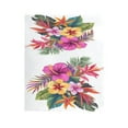 thumbnail image 3 of Mailbox Covers Magnetic Large Size 25.4x20.78 in Mailbox Wraps Post for Garden Yard Decor Tropical Flowers, 3 of 9