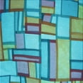 thumbnail image 1 of Ahgly Company Machine Washable Indoor Square Transitional Green Area Rugs, 7' Square, 1 of 7