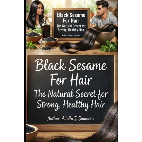 Black Sesame For Hair. The Natural Secret for Strong, Healthy Hair, (Paperback)