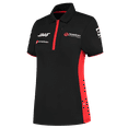 thumbnail image 3 of Haas Racing F1 Women's Team Fitted Polo Shirt - Black, 3 of 5