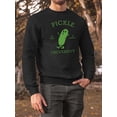 thumbnail image 4 of Pickle University Sweatshirt Men's -SmartPrintsInk Designs, 4 of 4