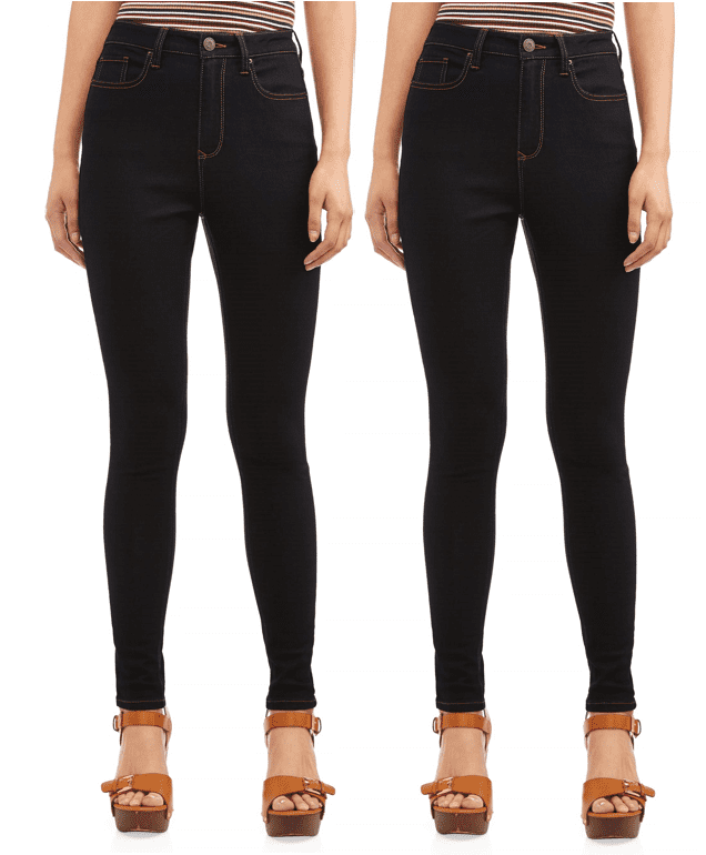 walmart no boundaries high waisted jeans