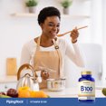 thumbnail image 6 of Vitamin B 100 Complex | 100 Capsules for Men and Women | By Piping Rock, 6 of 7