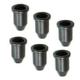 thumbnail image 3 of facefd 6Pcs Strings Through Body Mounting Ferrules for Electric Guitar Parts Black, 3 of 7