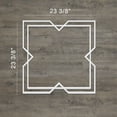 thumbnail image 2 of Large Fleming Decorative Fretwork Wall Panels in Architectural Grade PVC, 2 of 9