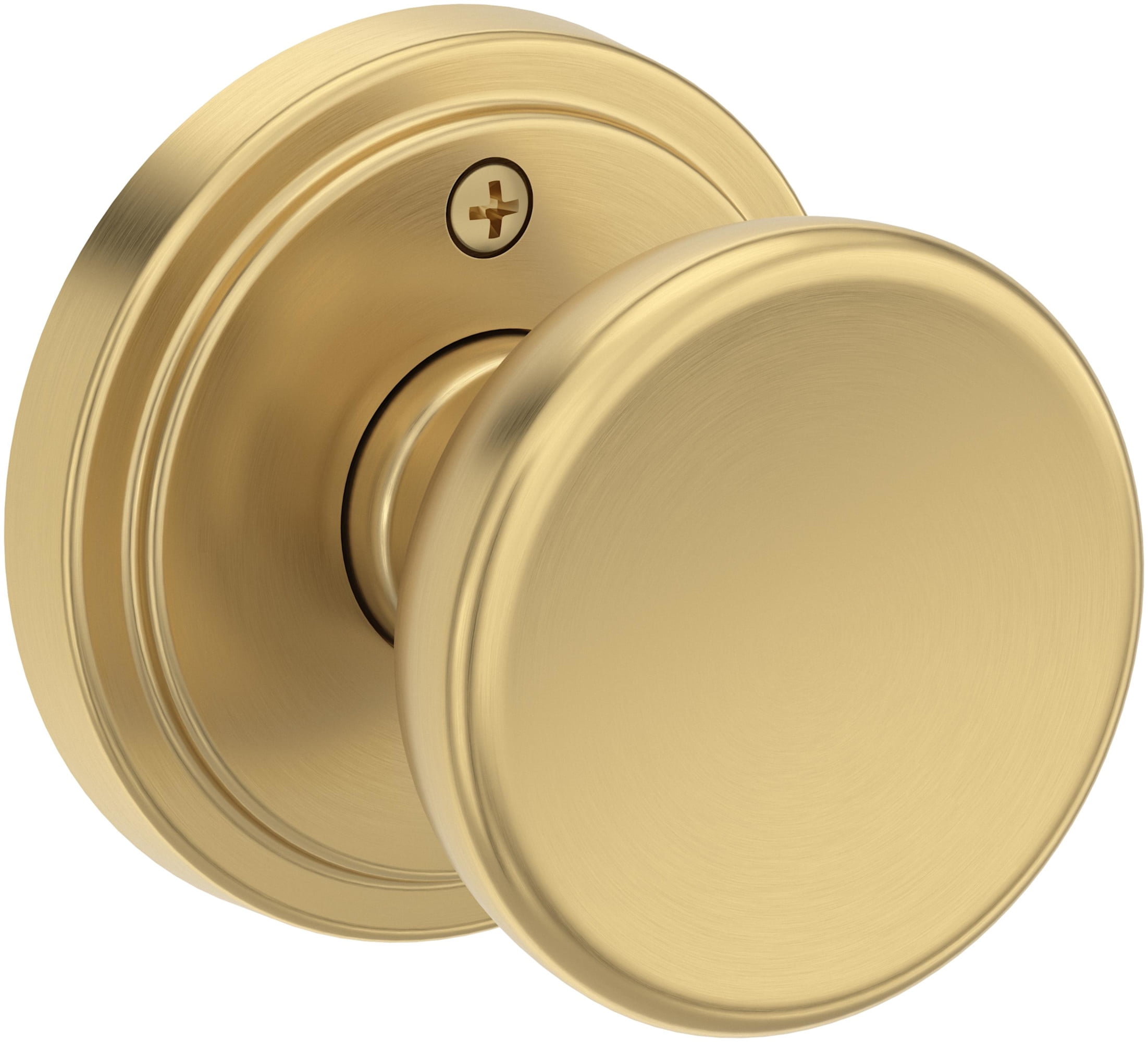 Baldwin PSSOLSRR055 Solvang Passage Door Knob Set - Nickel