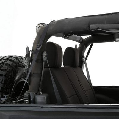 Smittybilt Extended Soft Top 10-18 Wrangler JK 2 DR Black Diamond