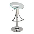 thumbnail image 1 of Vera 19-29 Inch Counter Height Stool, Round Swivel Adjustable, Chrome Clear, 1 of 1