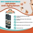 thumbnail image 4 of Sweetie Naturals Replenish Anti-Aging, Hyaluronic and Hydrating Face Serum. Wrinkle Ingredients and Plumping Skin Care., 4 of 6