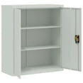 thumbnail image 2 of vidaXL File Cabinet Light Grey 90x40x105 cm Steel, 2 of 5