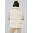 thumbnail image 3 of PRETTYGARDEN Women's Puffer Jacket Vests Fall Casual Sleeveless Stand Collar Zip Up Coats Warm Winter Outerwear, 3 of 9
