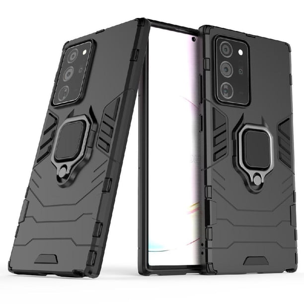 Funda para Samsung Galaxy NOTE 20 Ultra 5G con Soporte Anillo Giratorio 360° y Protección Resistente a Golpes y Caídas