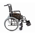 thumbnail image 2 of Silla de ruedas Karman Healthcare con liberación rápida, ejes y reposapiernas elevable, color negro, 11 kg, 2 of 4