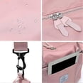 thumbnail image 4 of Bolsa de viaje, bolsa deportiva, bolsa de fitness, rosa, 4 of 5