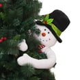 thumbnail image 1 of Muñeco De Nieve De Papá Noel De Peluche Que Abraza El Árbol De Navidad Para La Decoración Del Árbol De Navidad Yuarrent HA043208-01, 1 of 6