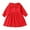 Red, variant on Staki Girls Knit Dress Toddler Girl Dress Clothes Ruffle Long Sleeve Casual Dress Cute Winter Fall Girls Dresses(Red,18-24 Months)