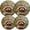 Black1403, variant on Electric Stove Burner Covers,4 Pcs Round Gas Burner Cover,8 and 10 Inch,close up of bunch of bees on honeycomb
