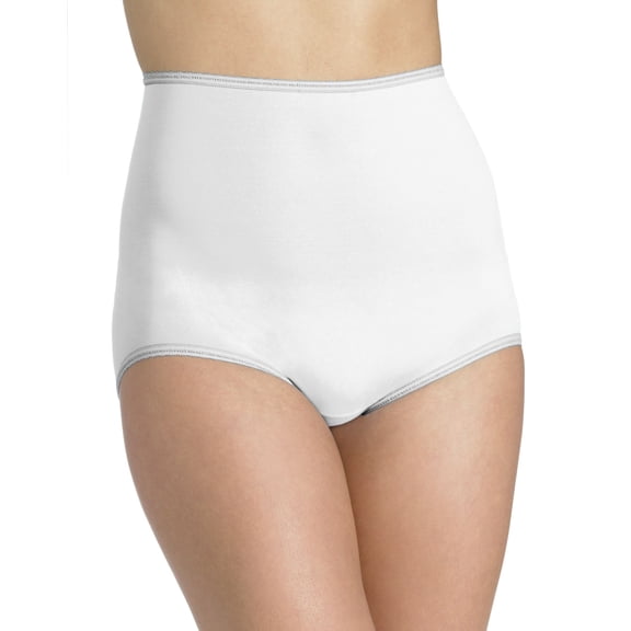 Women's Bali 2633 Skimp Skamp Brief Panty (White 6)