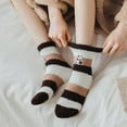 thumbnail image 2 of CHUNTIAN Sox Womens Fuzzy Socks Girls Cute Slipper Socks Funny Fluffy Winter Warm Socks Soft Cozy Plush Indoor Sleep Socks, 2 of 8