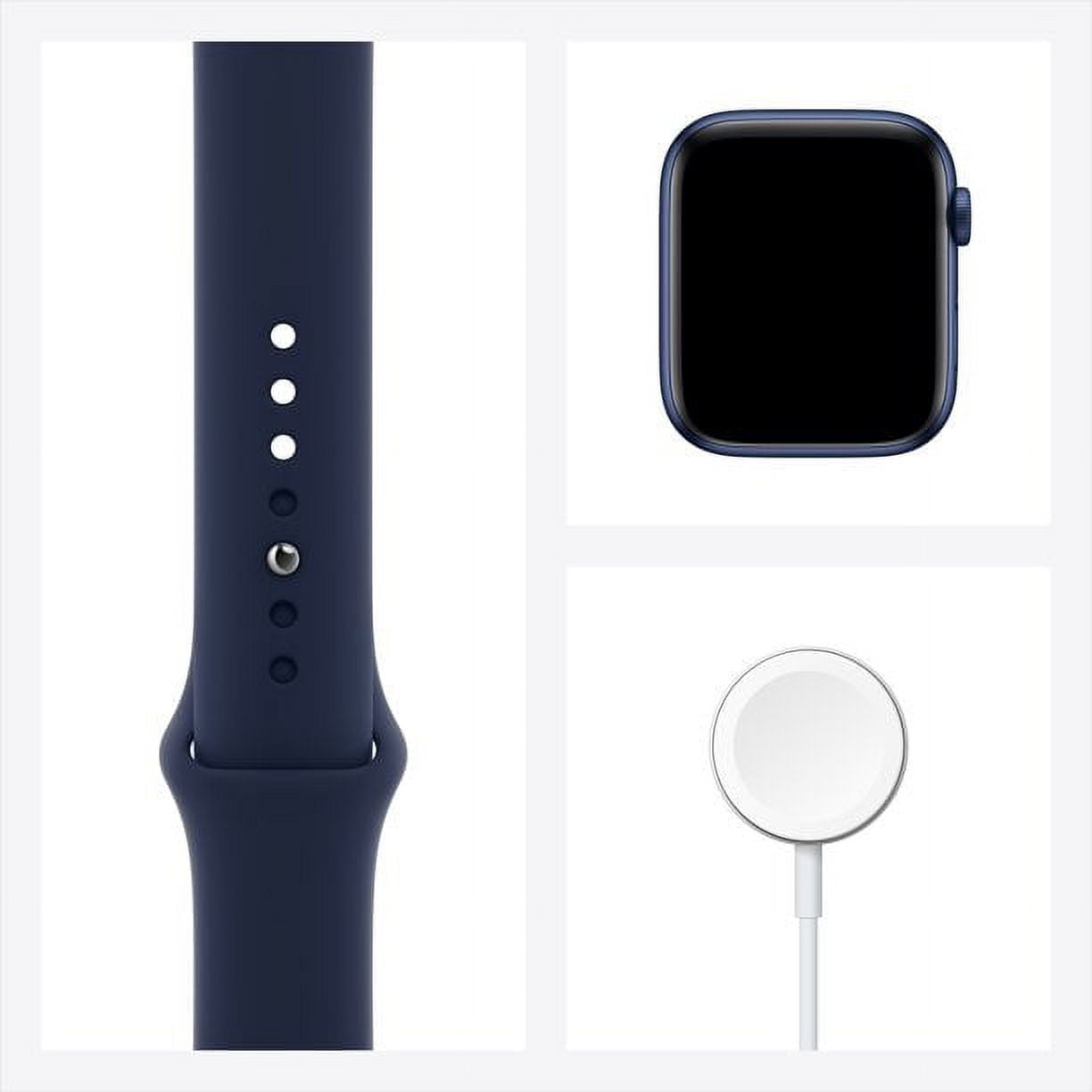New Apple Watch Series 6 GPS, 44mm, With Deep Navy Sport New Apple Watch Series 6 GPS, 44mm, With Deep Navy Sport