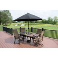 thumbnail image 4 of US Weight Durable Fillable Umbrella Base Designed to be Used with a Patio Table (Bronze), 4 of 10