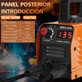 thumbnail image 3 of Kit Soldadora Bloosom  Inverter Máquina De Soldar 60hz 110v Inversor Naranja, 3 of 4