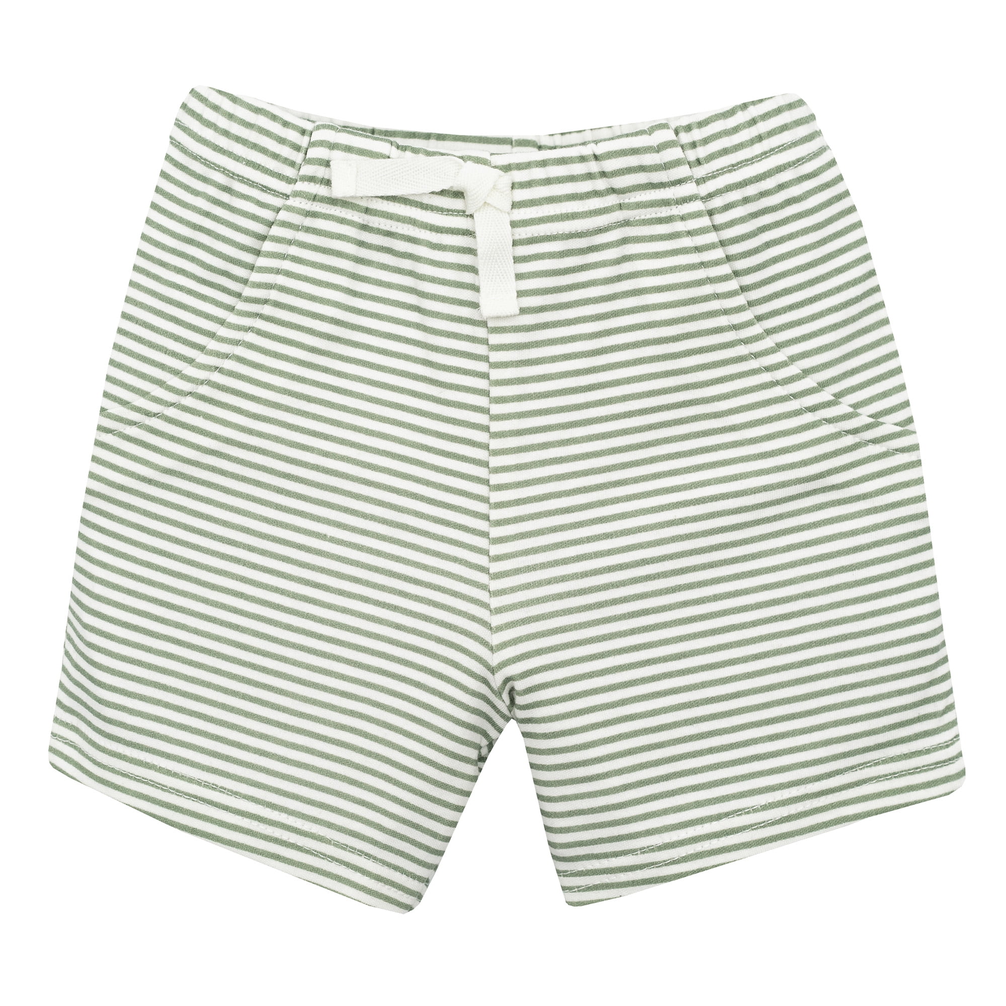 Hudson Baby Boy Cotton Bodysuit, Shorts and Shoe Set, Prince Frog, 0-3 Months
