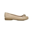 thumbnail image 2 of LifeStride Womens Anika Faux Leather Knot Front Ballet Flats, 2 of 3