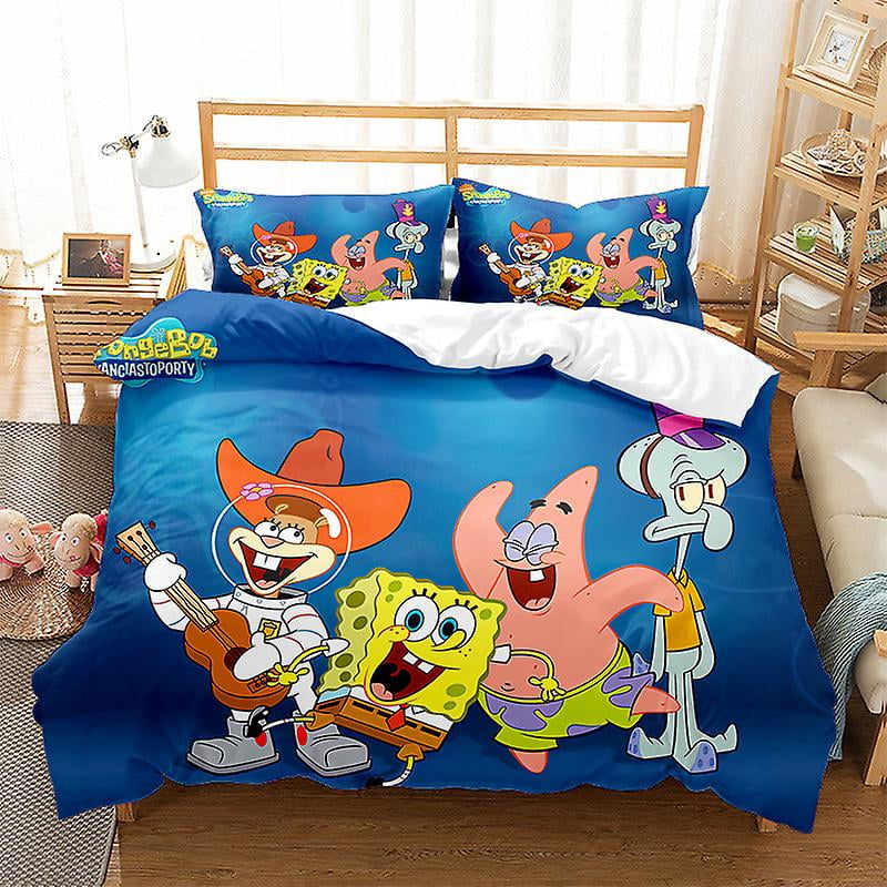 Bed cover spongebob squarepants discount