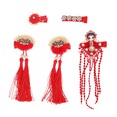 thumbnail image 4 of WHAMVOX  5 Pcs Hair New Year Hairpin Tassel Hairpins Lightweight Clips, 4 of 8