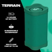 Skullcandy Terrain XT Medium Compact Bluetooth Speaker, IPX7 Waterproof, 14 Hour Battery