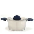 thumbnail image 3 of BergHOFF Stacca 10" 18/10 Stainless Steel Covered Stockpot, Blue, 3 of 6