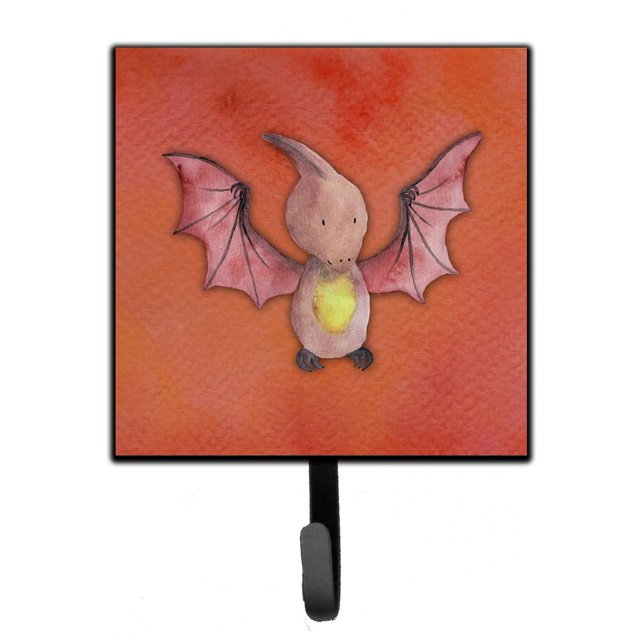 ""Caroline'S Treasures Gancho De Pared De Acuarela Pterodáctilo Pequeño Multicolor""