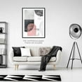 thumbnail image 5 of Neutral Abstract Wall Art Prints in Blush Pink, Grey, and Black, for Living Room, Bedroom, Entryway, and Kitchen, Modern Minimalist Decor Unframed Size 18x24 / 45x60 cm, 5 of 14