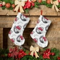 thumbnail image 6 of Vsdgher Cute Poodle Dog Christmas Stockings 18 inch Large Kids Stocking Bags Hanging Socks for Christmas Decor Decorations, 6 of 7