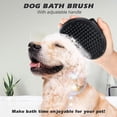 thumbnail image 5 of 2PCS Pet Grooming Tools - Double-Sided Brush for Shedding and Bathing, Suitable for Short/Long Haired Dogs Cats and Horses, Deshedding Dog Brush, Mane & Tail Combs for Horses - Pet Supplies,White, 5 of 8
