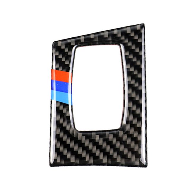 Car Interior Decor Carbon Fiber Start Button Panel Trim Start panel cover Cover Sticker Replacemnt for BMW e90 e92 e93