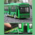 thumbnail image 3 of QualitChoice ABS Car Toy Bus Light-Up Features Music Function Endless Fun Durable And Sturdy Audio-visual Bus green, 3 of 6