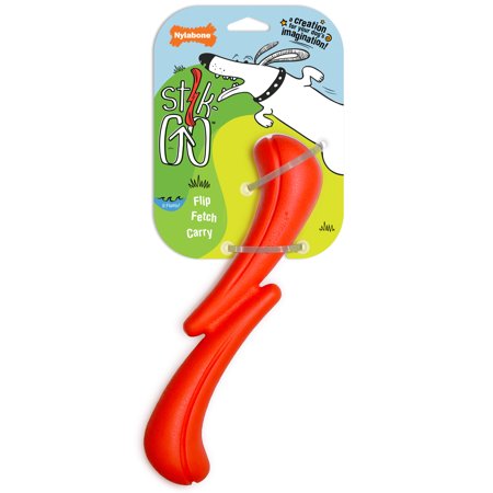 UPC: 0018214852841 | Nylabone Stik-GO Interactive Dog Toy Lightweight Flexible Floatable Fetch Toy
